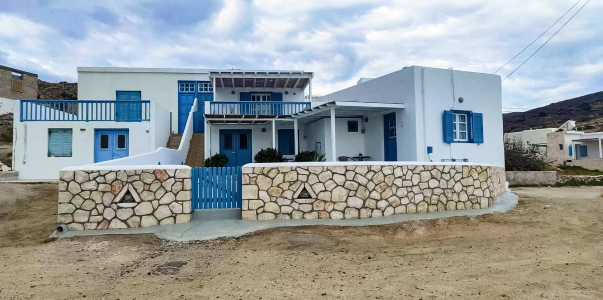 Seaside Residence Kiki Prassa,Kimolos Bagian luar foto